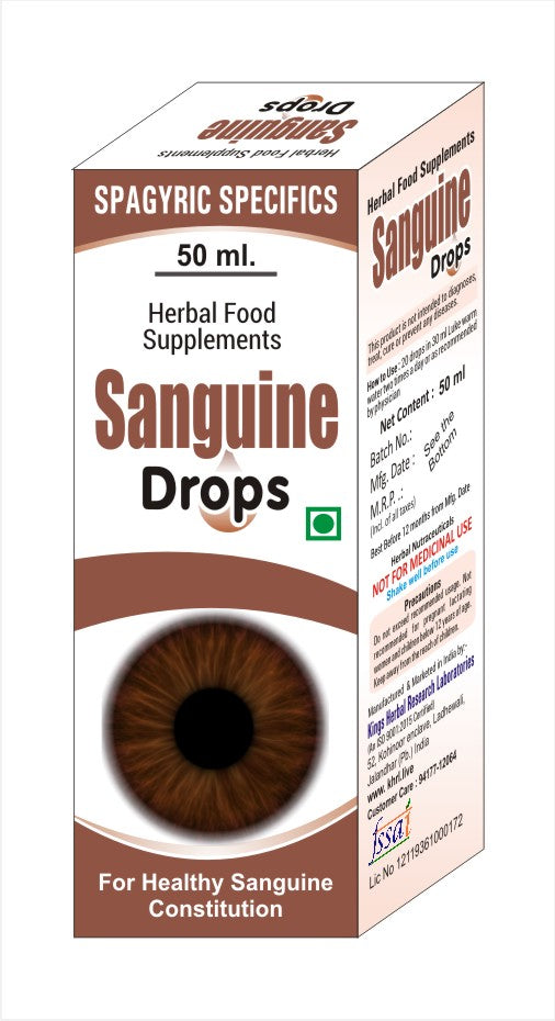 Sanguine Herbal Drops-50ml